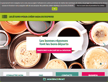 Tablet Screenshot of jesuisentrepreneur.fr